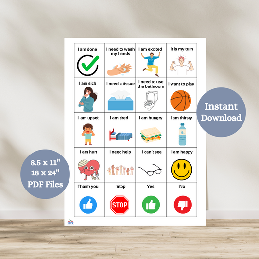 Printable: Non-Verbal Communication Board