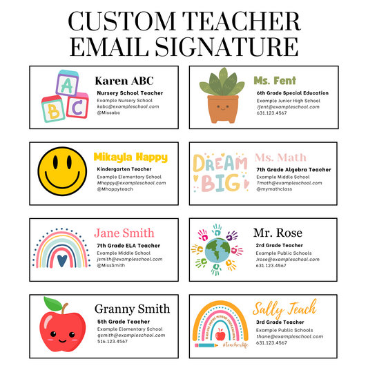Custom Email Signature
